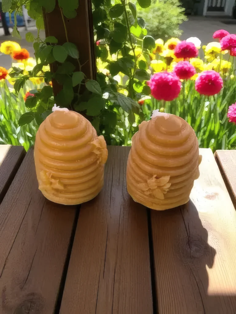 Beeswax candles